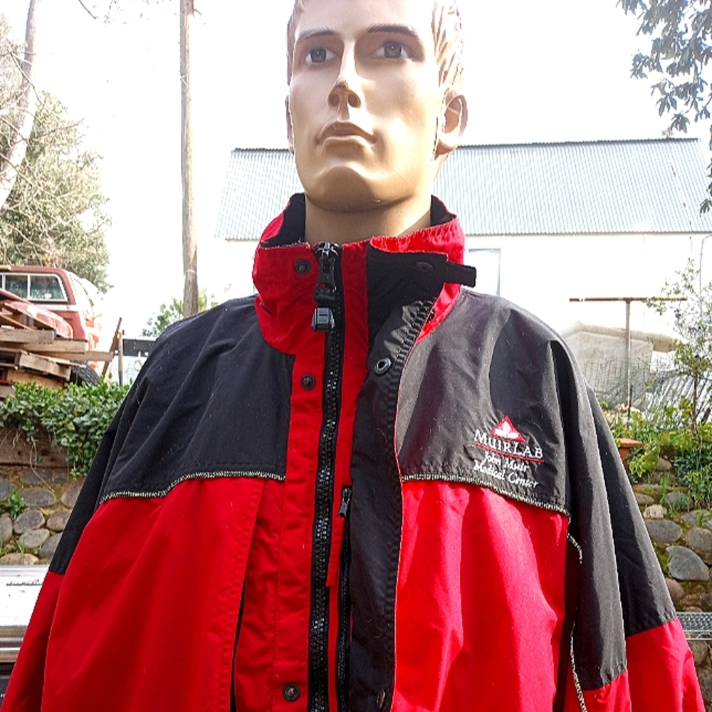 Tri Mountain Men's Windbreaker, Ski,Snow & Rain gear Jacket Coat .XL. Mint!!